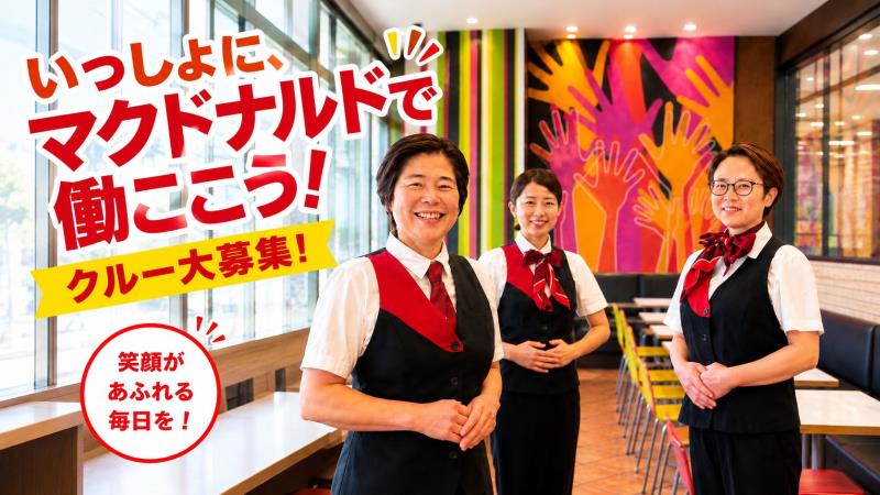 マクドナルド鶴ヶ島コモディイイダ店 アルバイト募集情報1