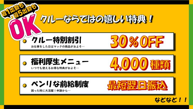 マクドナルド新店舗４０９八街店 アルバイト募集情報3