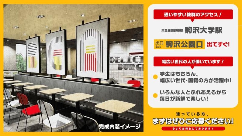 マクドナルド駒沢大学店 アルバイト募集情報5