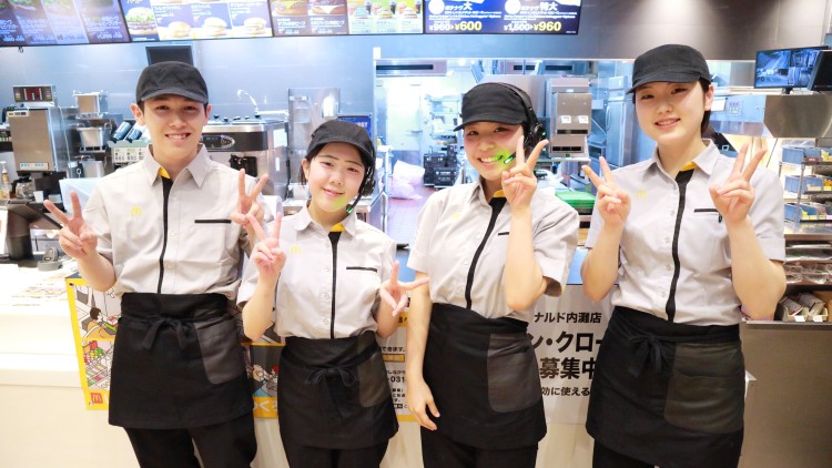 マクドナルドイオン金沢店 アルバイト募集情報1