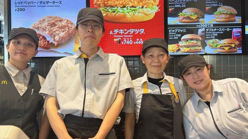 マクドナルドラザウォーク甲斐双葉店 アルバイト募集情報1