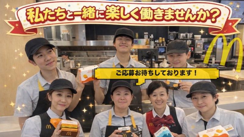 マクドナルド都田カインズホーム店 アルバイト募集情報2