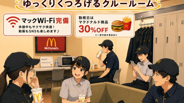 マクドナルドむつ中央店 アルバイト募集情報3