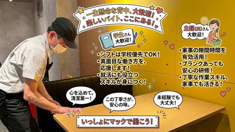 マクドナルド四条河原町店 アルバイト募集情報3