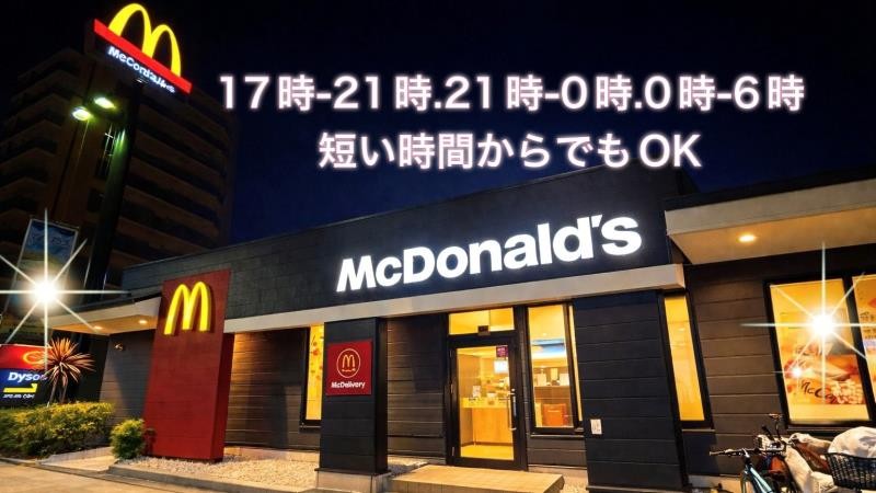 マクドナルド新深江店 アルバイト募集情報2
