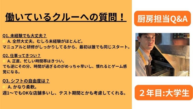 マクドナルドイオンモール茨木店 アルバイト募集情報3