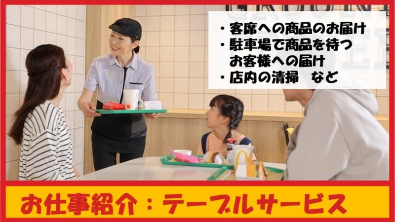 マクドナルド５６号大洲店 アルバイト募集情報1