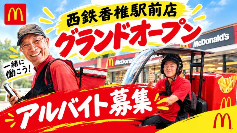 マクドナルド３号線箱崎店 アルバイト募集情報2